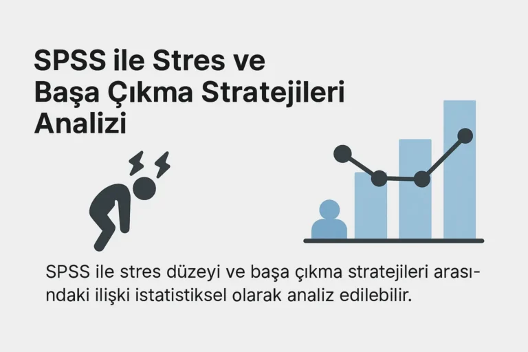 spss ile stres ve başa çıkma stratejileri analizi